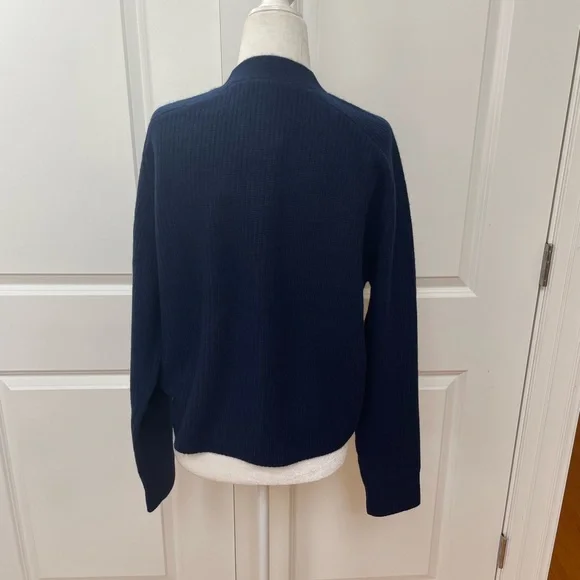 CROPPED FISHERMAN CASHMERE CARDIGAN FROM NAKEDCASHMERE - Picture 9 of 12